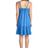 Anna Dress in Blue Jeans color
